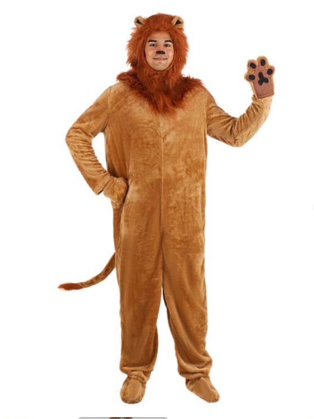 Adult Deluxe Lion Costume